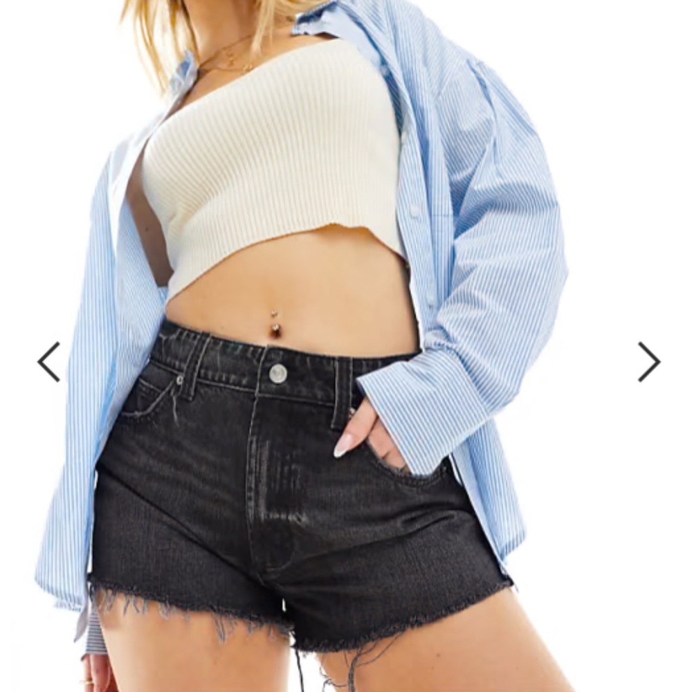 ASOS Hourglass Denim Shorts